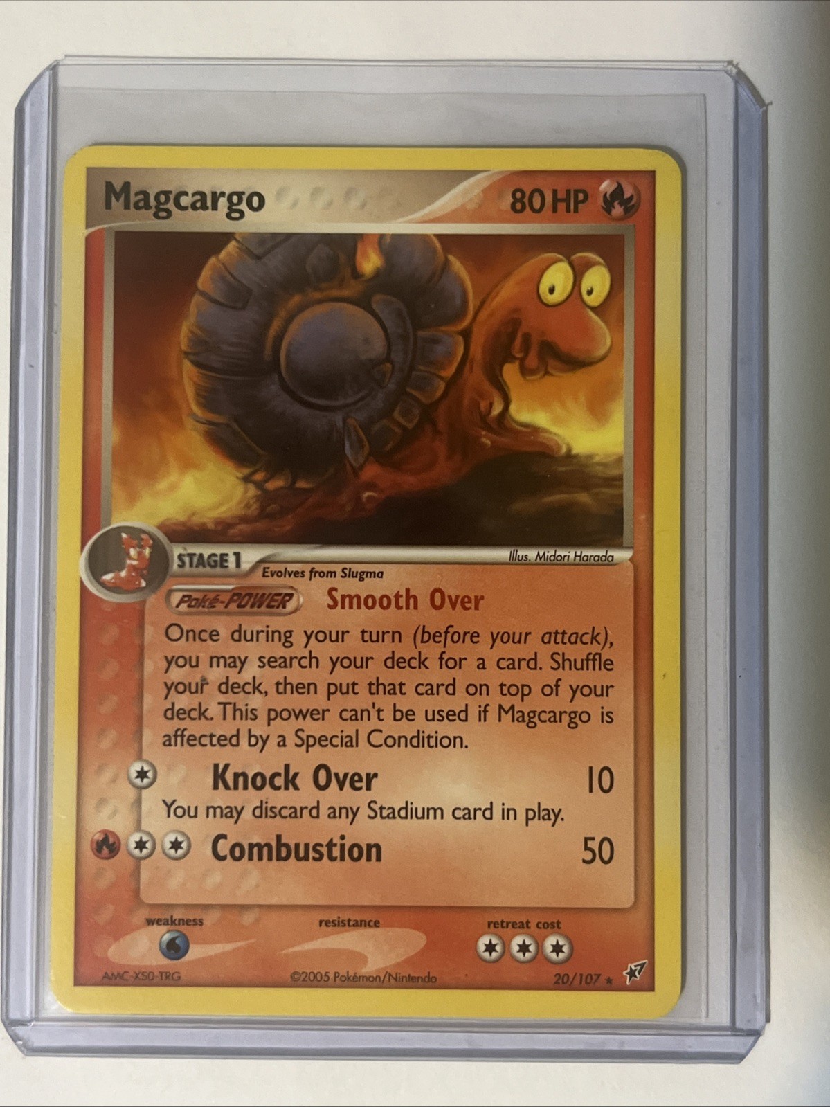 Magcargo 20/107 Deoxys Pokemon LP