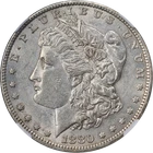 1880-O Morgan Silver Dollar Hangnail NGC AU55 VAM 48 Nice Strike