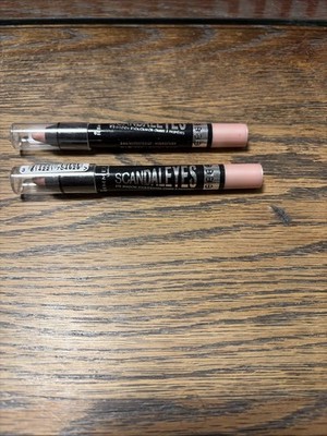 2x Rimmel Scandaleyes Shadow Sticks Crayon # 016 Prohibition Pink. Brand New