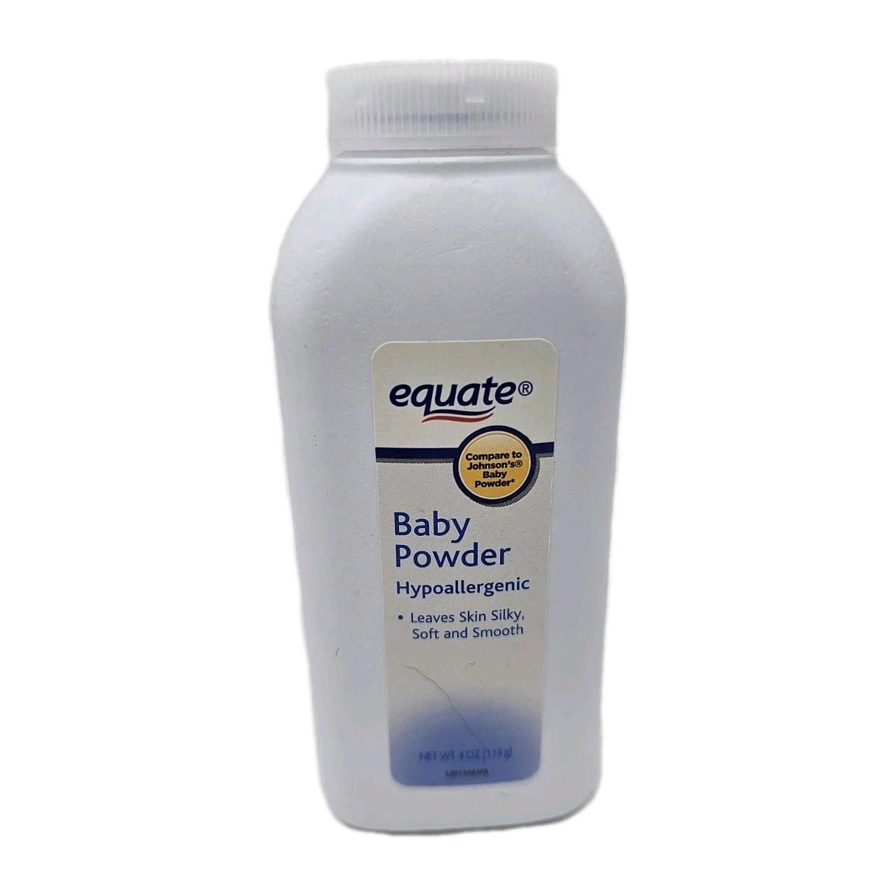 Equate Baby Powder with Talc 4 oz NEW Travel Size
Opens in a new window or tab