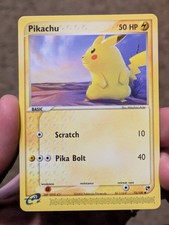 Pokemon TCG Pikachu 72/100 EX Sandstorm Regular Common LP