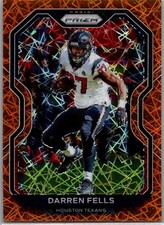 2020 Panini Prizm - Darren Fells #78 Orange  Lazer Prizm