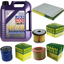 KIT TAGLIANDO FILTRO OLIO LIQUIDO MOLY 5L 5W-40 per CITROEN XSARA BREAK N2 1.9 D