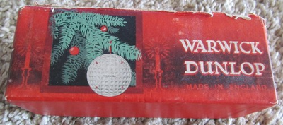 #ad VINTAGE DUNLOP WARWICK SLEEVE FOR 3 WRAPPED WARWICK 50 50 MESH amp; DIMPLE BALLS $750.00