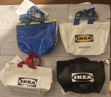 IKEA Knolig Mini Coin Purse with Zipper and Key Holder Japan Exclusive Set Of 4