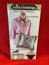 SWALLOWS Anita Goodesign Embroidery Pattern FASHION CD 42 Designs BRAND NEW