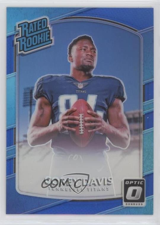 2017 Donruss Optic Rated Rookie Blue Prizm /149 Corey Davis #166 Rookie RC