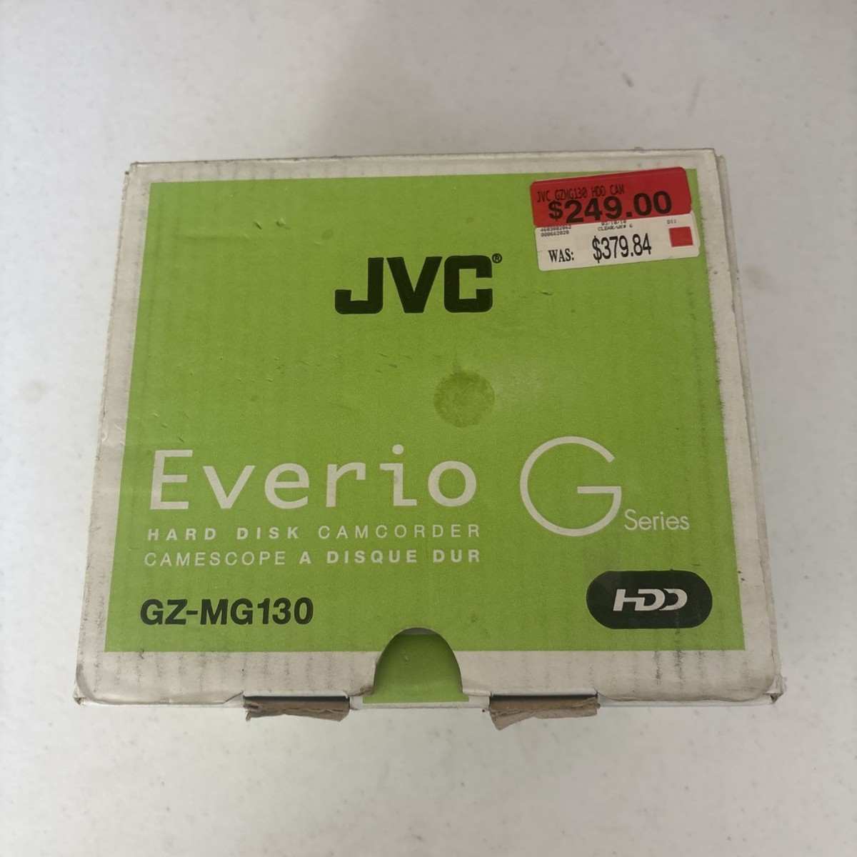 Buy JVC GZ-MG130 30 GB Camcorder - Silver online | eBay