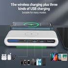 N67 Multi Port Wireless Charger Wireless Charging Pad Induction Charger