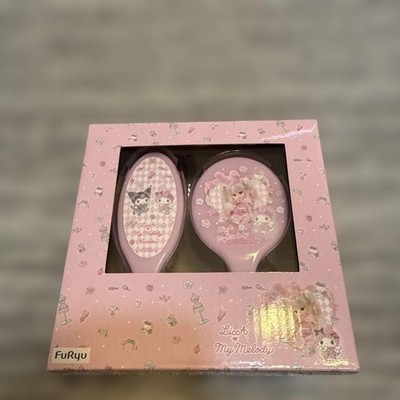FuR Kuromi & My Melo Licca-chan Brush Mirror Set  Sanrio