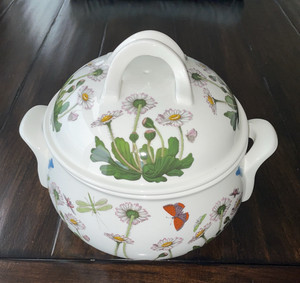  Portmeirion Botanic Garden Daisy Soup Tureen Bellis Perennis With Lid