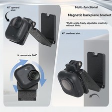 For Insta360 GO Ultra Magnetic Quick-Release Adjustable Adapter Mount Bracket