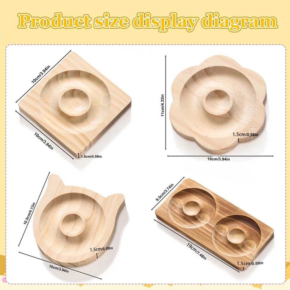 1-3pcs DIY Wooden Beading Design Board Suitable For Jewelry Making Bracelets - Image 3 of 4