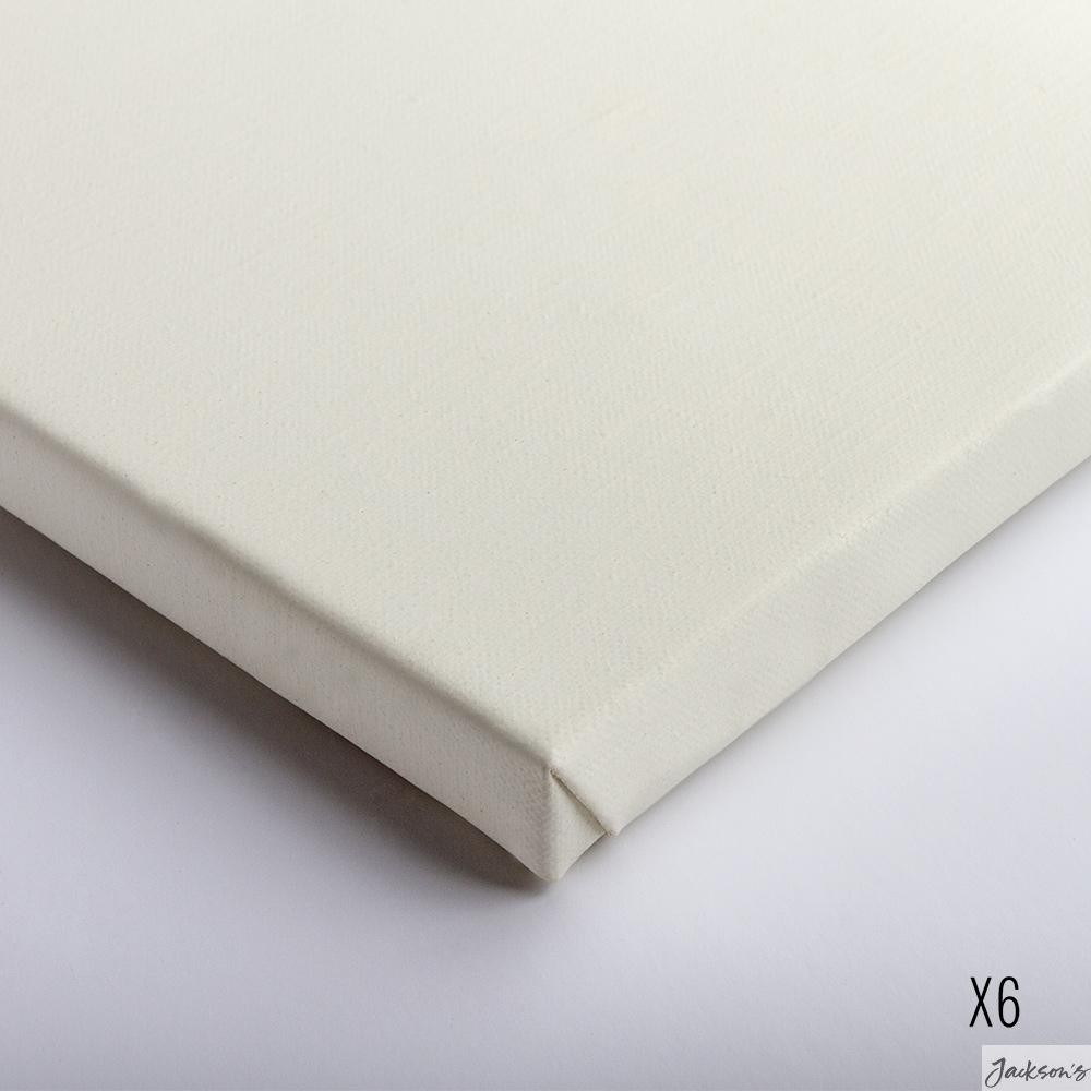 Belle Arti Linen Stretched Canvas Oil Primed 18x24cm Pack Of 6 Painting