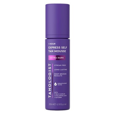 Tanologist Mousse, Extra Dark (200ml) 200 ml (1er Pack), dunkel 