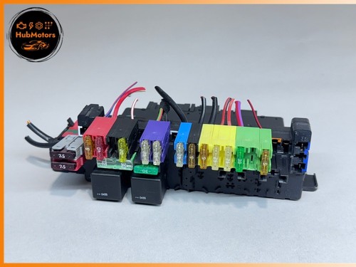 03-12 Mercedes R230 SL500 SL55 AMG Rear SAM Fuse Box Relay Module OEM - Imagen 2 de 18