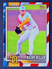 2026 Topps Series 1 Mason Miller #179 Independence Day /76