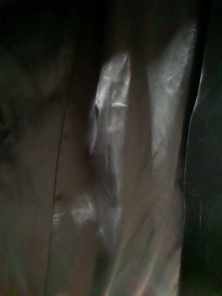 Maxi Abrigo Terciopelo Talla 6 Negro Ajustado Vacaciones Invierno Estrás Botones Foto 4 de 4