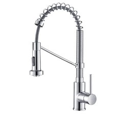 KRAUS Bolden Single-Handle Pull-Down Sprayer Kitchen Faucet CHROME KPF-1610CH
