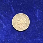 1874 Indian Head Cent Fine F Coin ZM