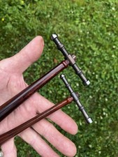 Matching Pair Of Sequim Tool Co Custom Gunsmith Silversmith Hammer&rsquo;s Rosewood Hd