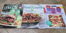 Lot of 3 Weight Watchers Magazines Many Recipes Winning Points 123 Success