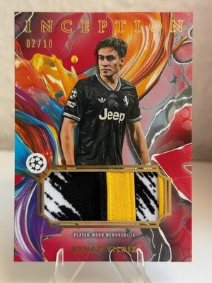 Kenan Yildiz 02/10 Patch Player Worn Juventus Topps UCC Inception 2026 