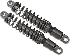 Drag Specialties Premium Ride-height Adjustable Shocks 13 12 Black 1310-1208 Drag Specialties Premium Ride-height Adjustable Shocks 13 12 Black 1310-1208