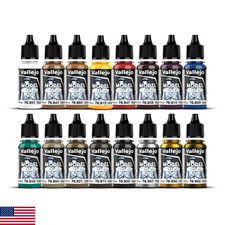 Vallejo - Model Color Medieval Colors Set  Modeling Acrylic Paints  16 Bottles