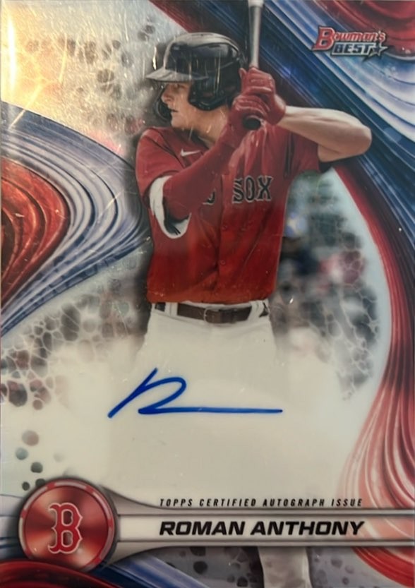 2024 Bowman's Best Best of 2024 Autographs#B24-RA Roman Anthony