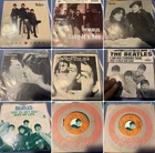 Lot Of 9 Beatles 45s / Solo / Picture Sleeves / Strong VG To Nm- (read)
