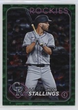 2024 Topps Update Green Crackle Foilboard /499 Jacob Stallings #US246 1nc5