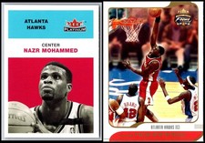 2001 Nazr Mohammed (2) Card Lot - Almost Gone – Get Yours Before They’re All ...