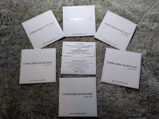 STERLING SILVER SILVERWARE POLISHING CLOTH REUSEABLE REMOVES TARNISH *FREE SHIP*