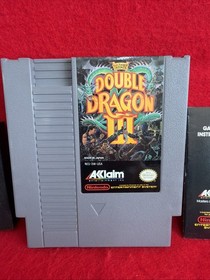 Double Dragon III NES Nintendo 1991 Vtg Game Cartridge Authentic Tested