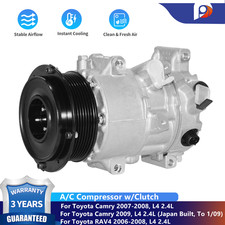 A/C Compressor w/Clutch for Toyota RAV4 2006 ...