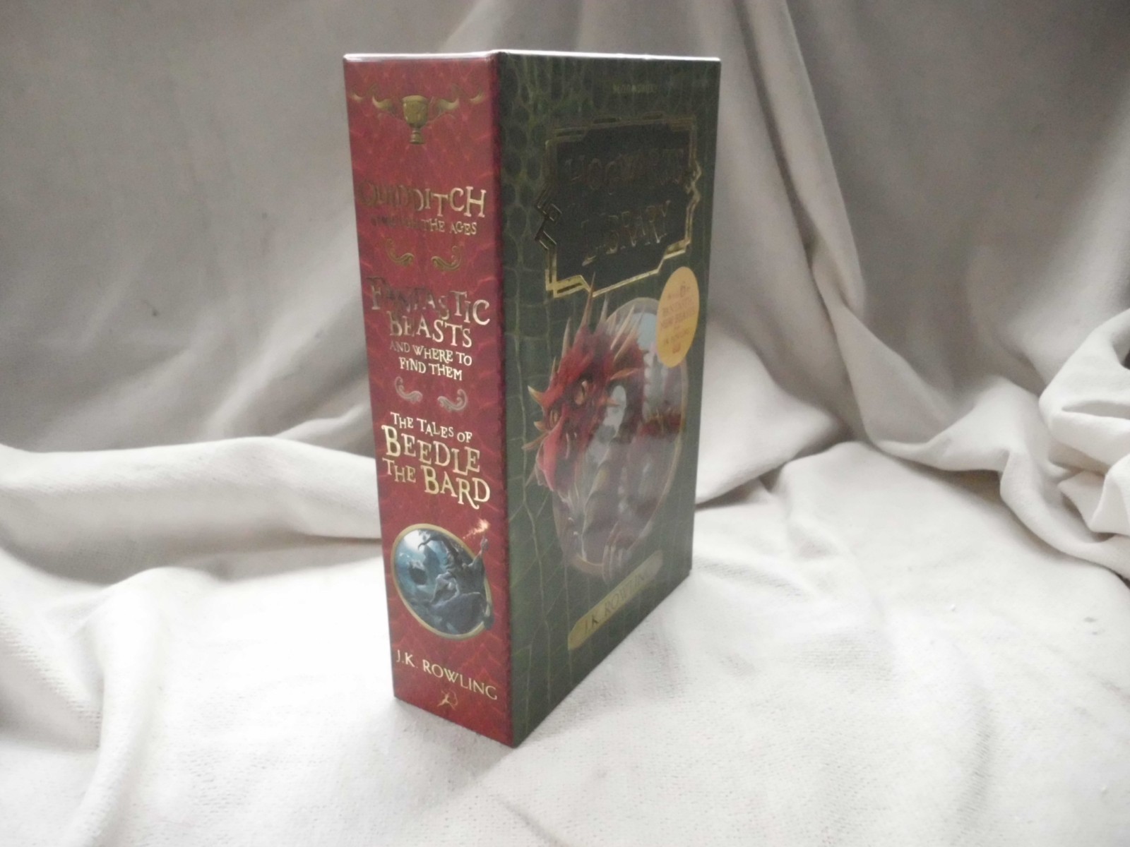 HOGWARTS LIBRARY BLOOMSBURY BOX SET JK ROWLING ~ SUPER CLEAN CONDITION