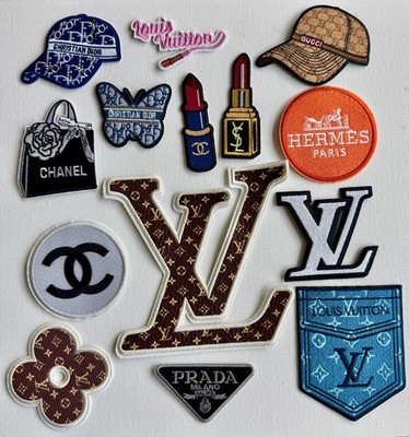 Iron-on embroidered Patches bear hat bag flower cherry hat bag clothes jacket