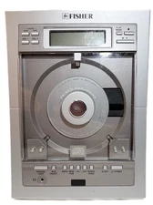 TESTED (NO SPEAKERS) Fisher SLIM-1400 Vertical CD Audio Disc Player Replacement