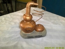 VINTAGE EMPTY EVAN WILLIAMS PORCELAIN DECANTER STILL LOOK