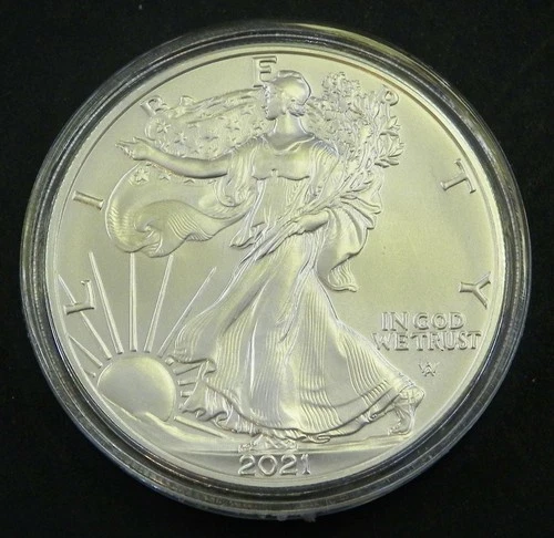 2021 Silver Eagle Dollar Type 2 Gem BU