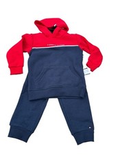 NWT TOMMY HILFIGER 2-piece Hoodie/sweatpants Outfit 24m
