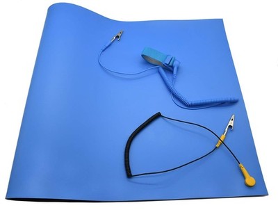 ESD High Temperature Mat Kit,ESD Mats,ESD Rubber Mat,ESD Kit,16'' x 24'' x... 