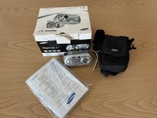 Samsung Digimax A7 7.0MP Digital Camera Silver Boxed With Samsonite Case Tested