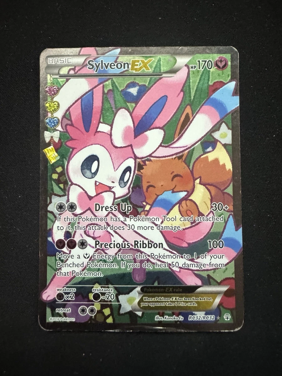 K*D様 英語版 ニンフィアEX RC32/RC32 XY Generation 25+ Sylveon EX (Full Art) RC32-32 Generations: Radiant Collection