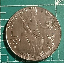 Ciudad del Vaticano 50 liras - 1980 Juan Pablo II Justicia