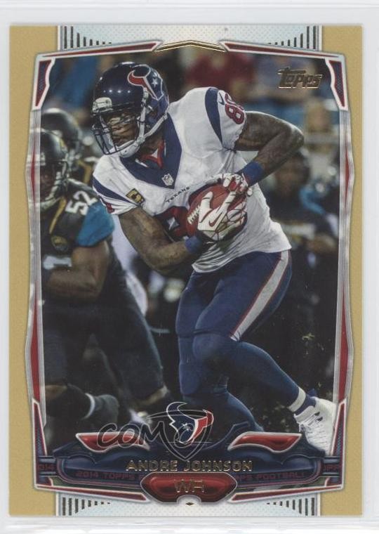 2014 Topps Gold 658/2014 Andre Johnson #97 HOF 1f0