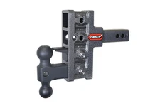 Gen-Y Hitch Mega Duty 10K lbs 5" Drop Hitch with Dual Ball Mount & Pintle Lock