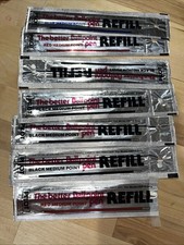 7 Pilot BP-S Ballpoint Pen Refill 1-Blue, 4-Black, 2-Red Ink Fine Point
