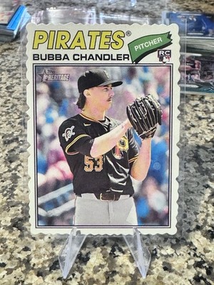 2026 Topps Heritage - Bubba Chandler #265 Deckle Edge (RC)